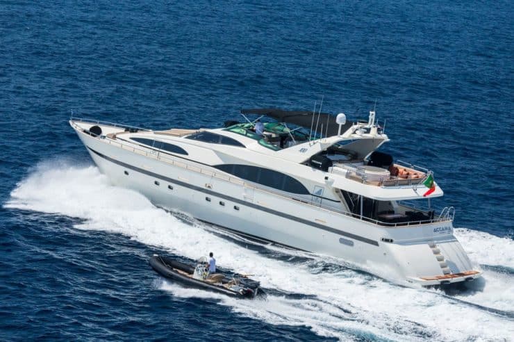 accama yacht for sale