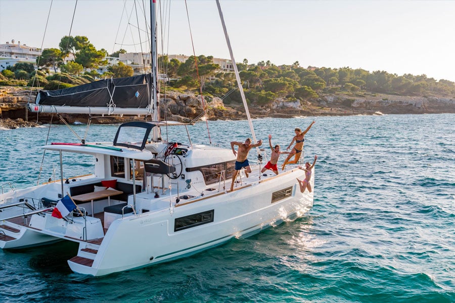 Lagoon 40 à vendre avec Pelagia Yachting