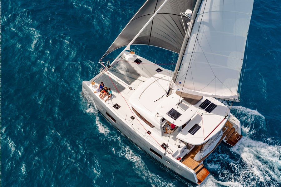 Lagoon 42 à vendre avec Pelagia Yachting