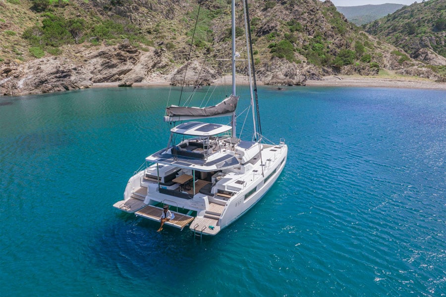 Lagoon 51 à vendre avec Pelagia Yachting