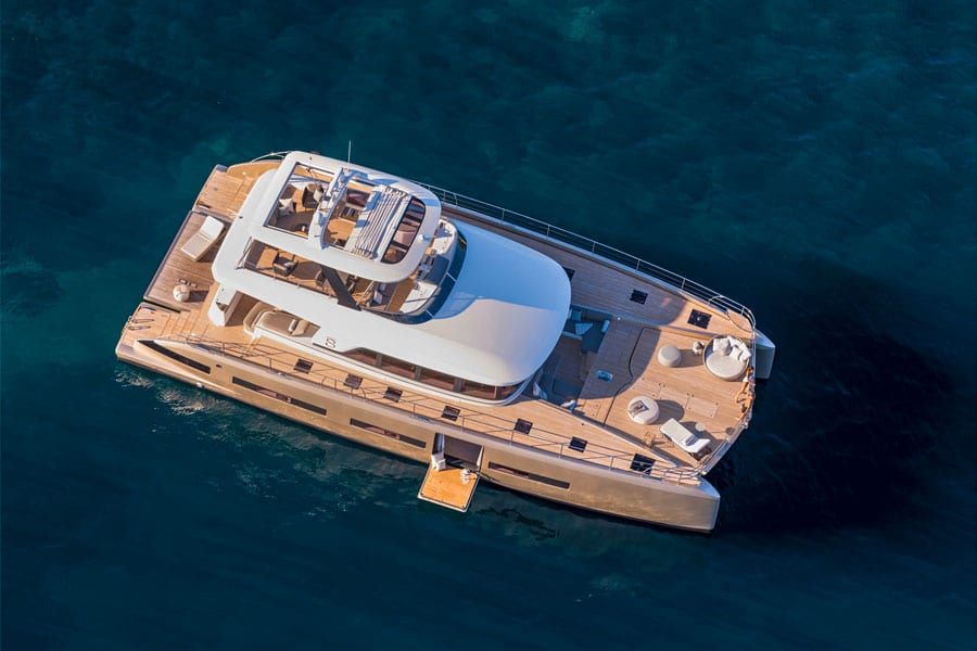 Lagoon 708 à vendre avec Pelagia Yachting