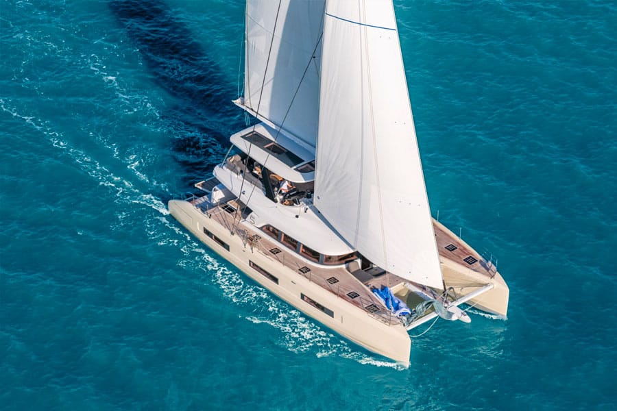 Lagoon 605 à vendre avec Pelagia Yachting