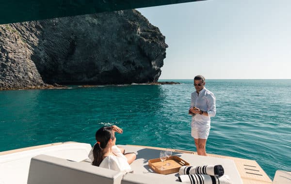 Location Yacht à la journée TESORO 40
